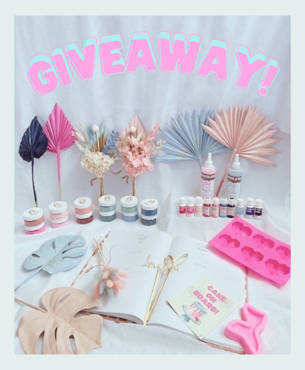 The Sprinkle Bar's BIG 6 GIVEAWAY - P I N K + B L U E - CLOSED! Congrats @cakeheartcakes 🎉✨