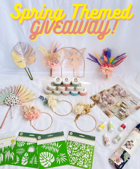 The Sprinkle Bar's BIG 6 GIVEAWAY - S P R I N G   T H E M E D - CLOSED! Congrats @sweettreatsbymish 🎉✨