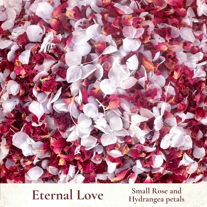 Dried Flowers Wedding Confetti – Eternal Love - Wedding Aisle Decoration