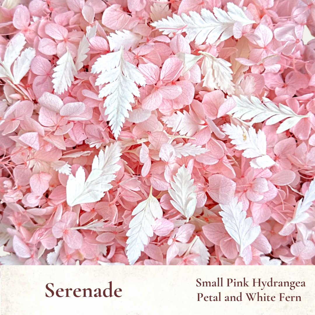Dried Flowers Wedding Confetti – Serenade