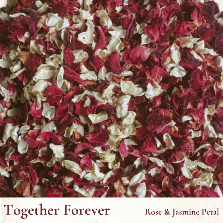 Dried Flowers Wedding Confetti – Together Fovever