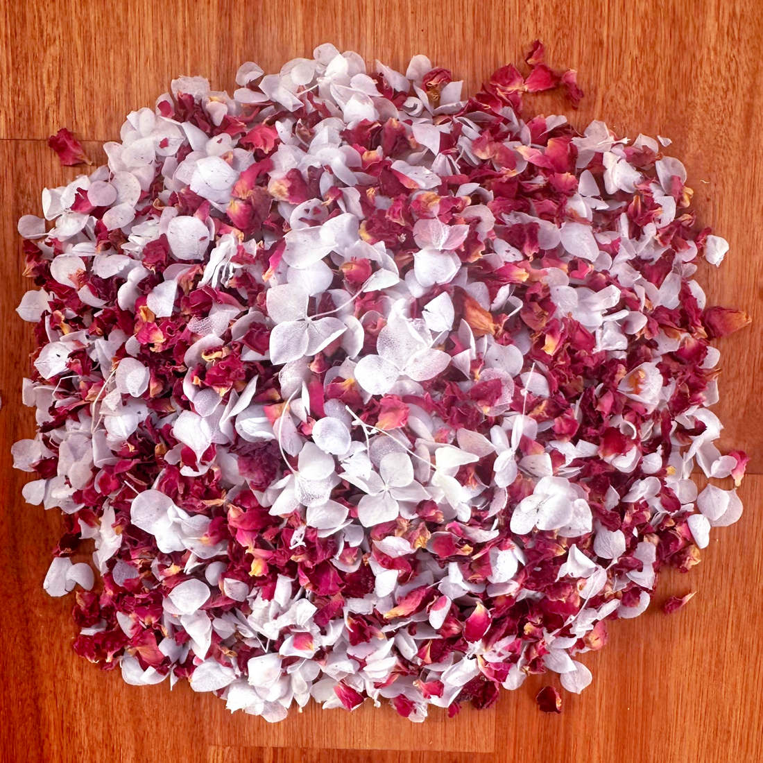 Dried Flowers Wedding Confetti – Eternal Love - Wedding Aisle Decoration