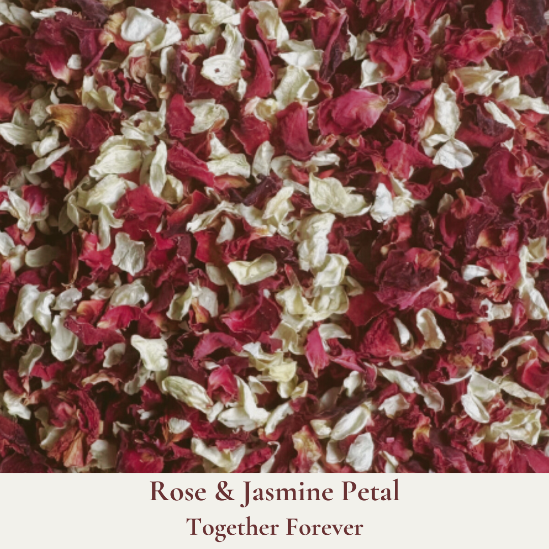 Dried Flowers Wedding Confetti – Together Fovever