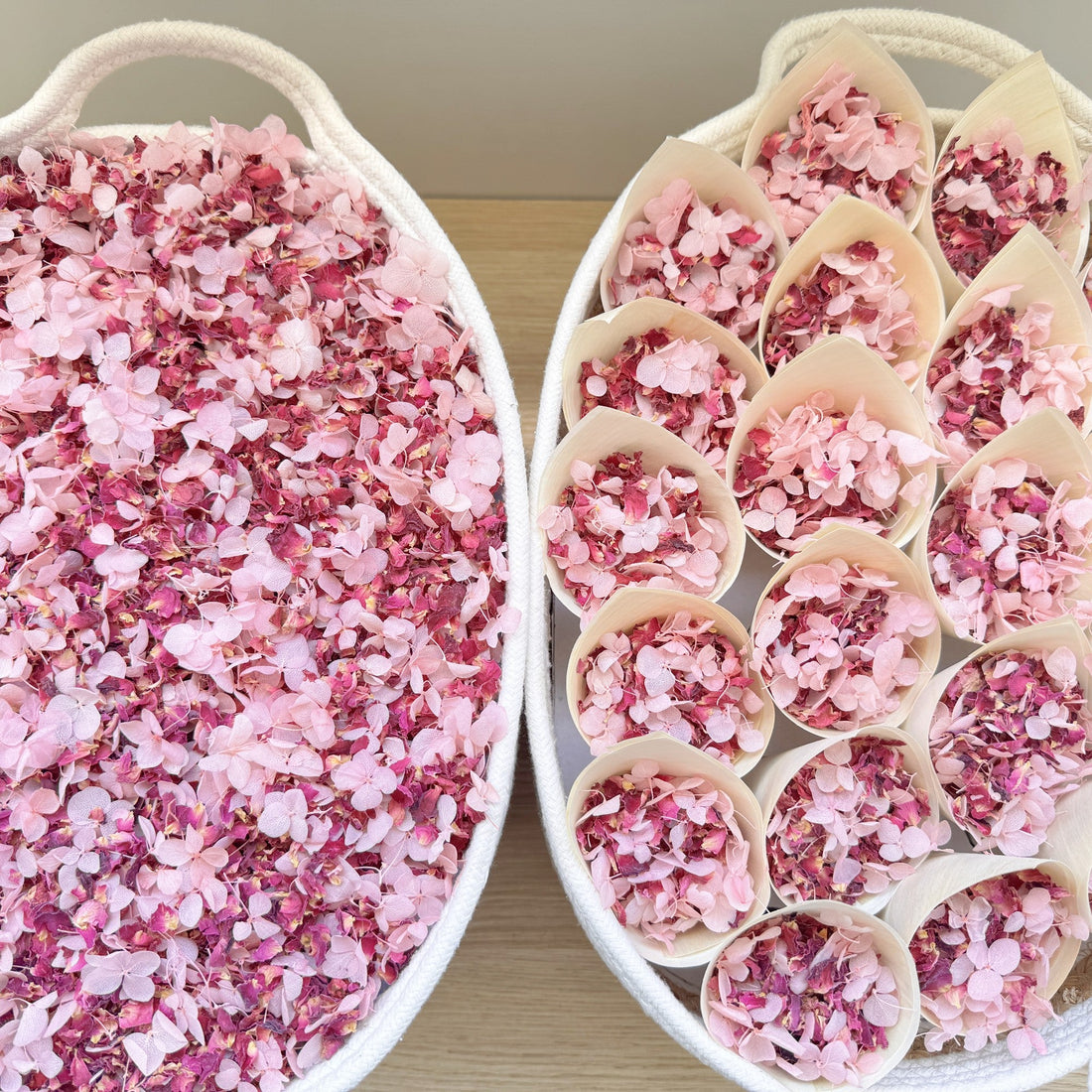Biodegradable Confetti – Real Dried Flower Petal Wedding Confetti - Endless Love - Dried Flower Confetti - The Sprinkle Bar