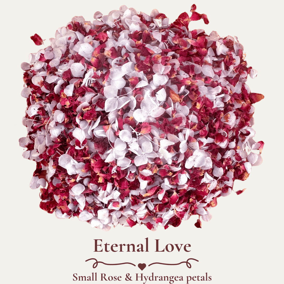 Biodegradable Confetti – Real Dried Flower Petal Wedding Confetti - Eternal Love - Dried Flower Confetti - The Sprinkle Bar