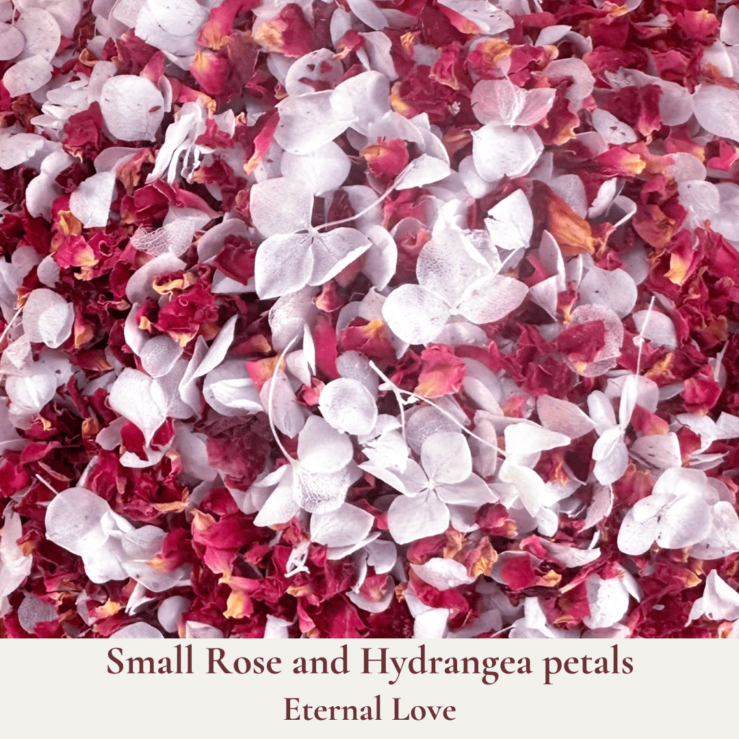 Biodegradable Confetti – Real Dried Flower Petal Wedding Confetti - Eternal Love - Dried Flower Confetti - The Sprinkle Bar