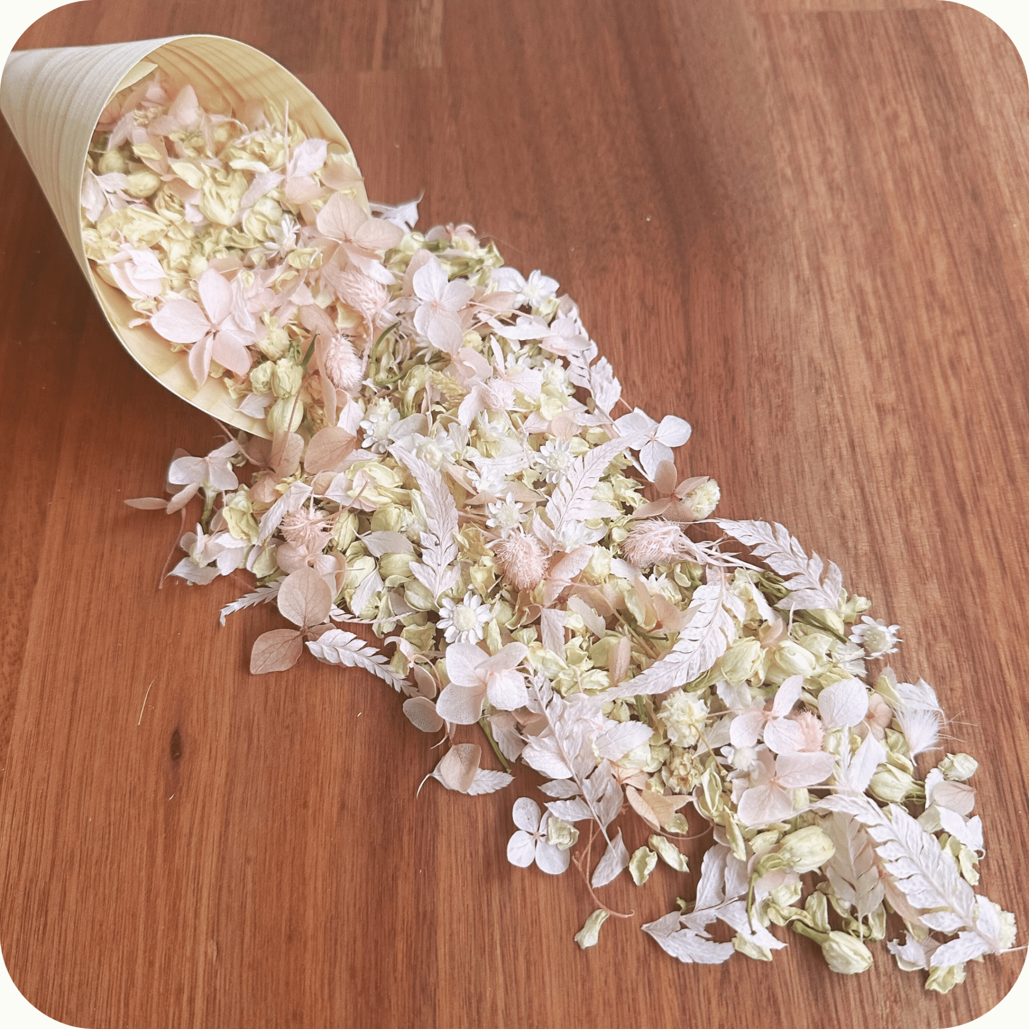 Biodegradable Confetti – Real Flower Petal Wedding Confetti - Fairytale Romance - Dried Flower Confetti - The Sprinkle Bar
