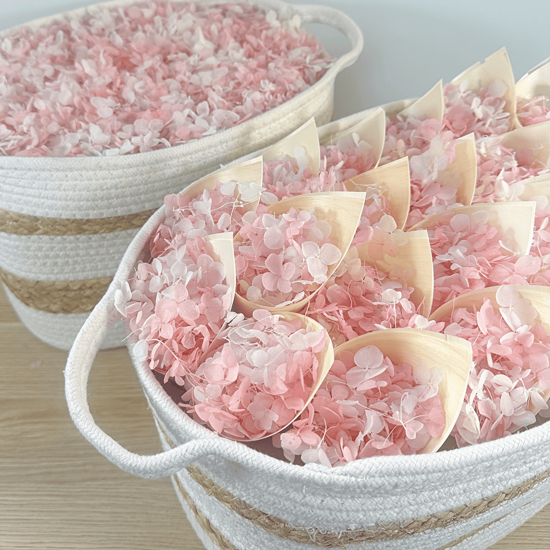 Biodegradable Confetti – Real Dried Flower Petal Wedding Confetti - Hugs & Kisses - Dried Flower Confetti - The Sprinkle Bar