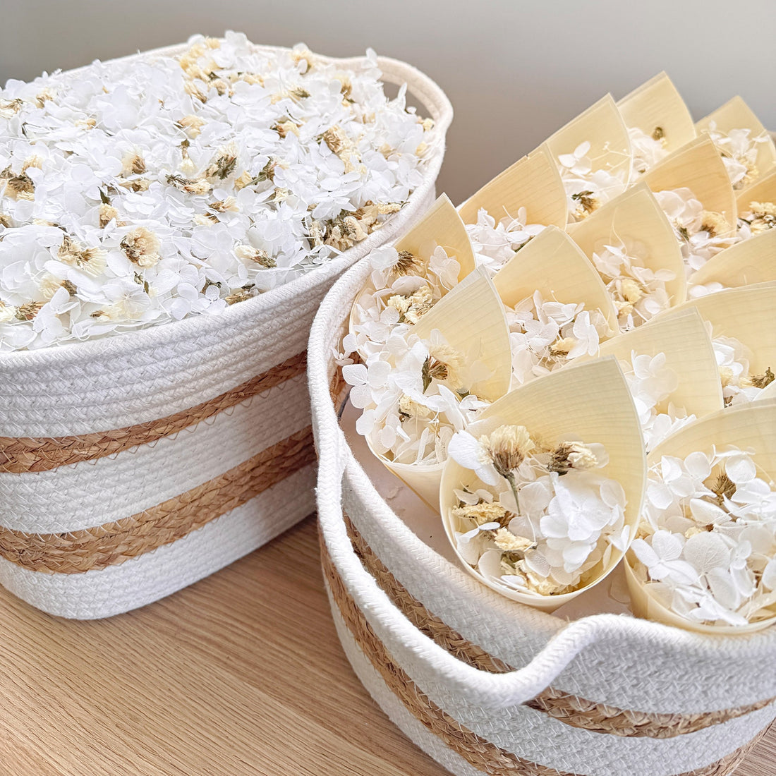 Biodegradable Confetti – Real Dried Flower Petal Wedding Confetti - Moonlit Kiss - Dried Flower Confetti - The Sprinkle Bar