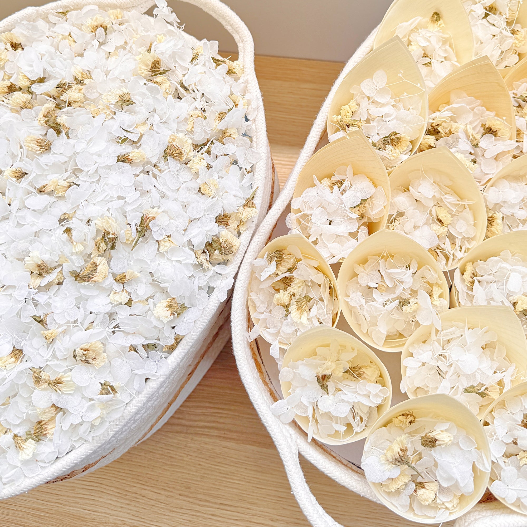 Biodegradable Confetti – Real Dried Flower Petal Wedding Confetti - Moonlit Kiss - Dried Flower Confetti - The Sprinkle Bar