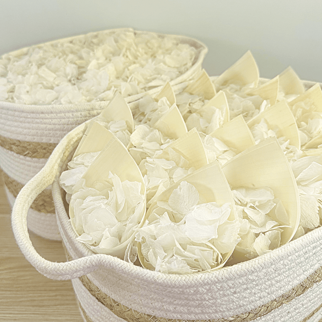 Biodegradable Confetti – Real Dried Flower Petal Wedding Confetti – Pure Elegance - Dried Flower Confetti - The Sprinkle Bar