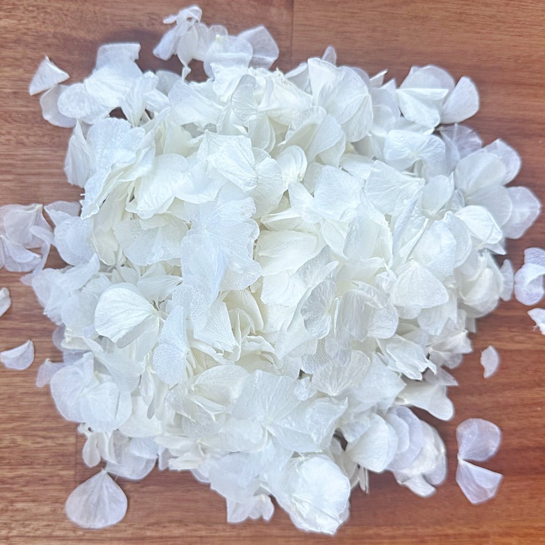 Biodegradable Confetti – Real Dried Flower Petal Wedding Confetti – Pure Elegance - Dried Flower Confetti - The Sprinkle Bar