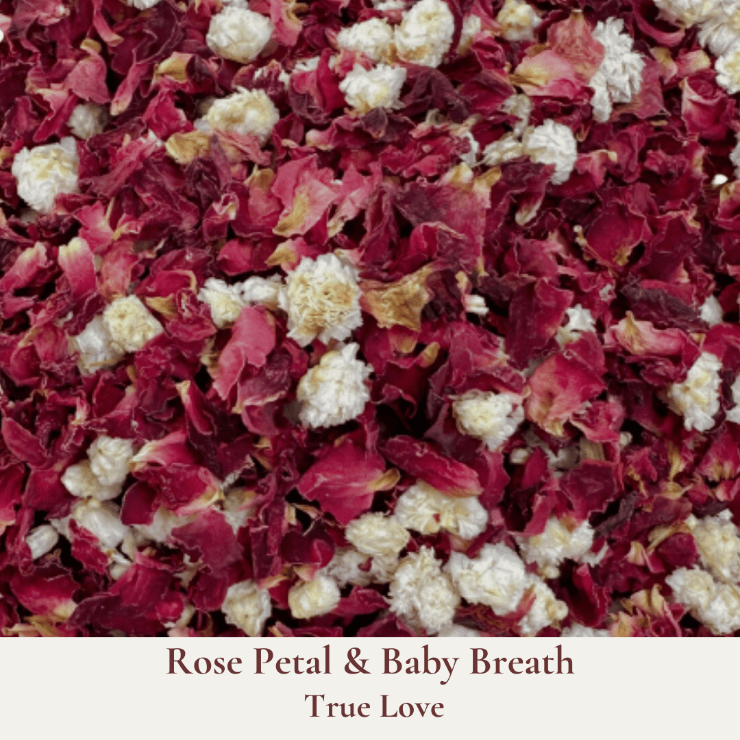 Biodegradable Confetti – Real Dried Flower Petal Wedding Confetti - True Love - Dried Flower Confetti - The Sprinkle Bar