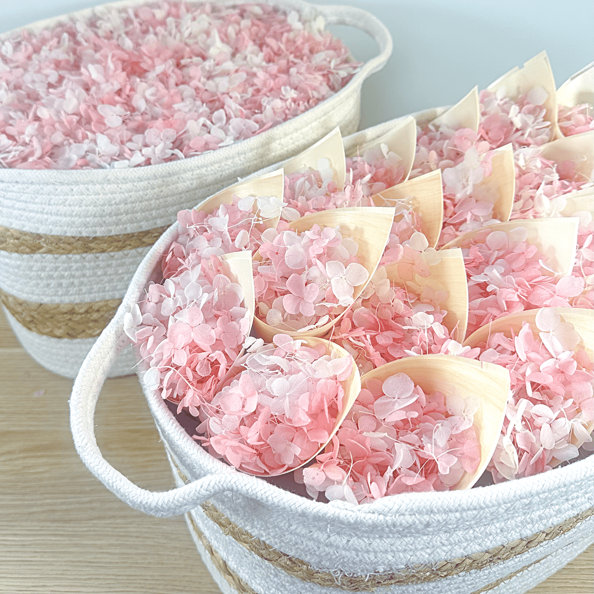 Biodegradable Wedding Confetti – Dried Flower Confetti - Hugs & Kisses - Dried Flower Confetti - The Sprinkle Bar