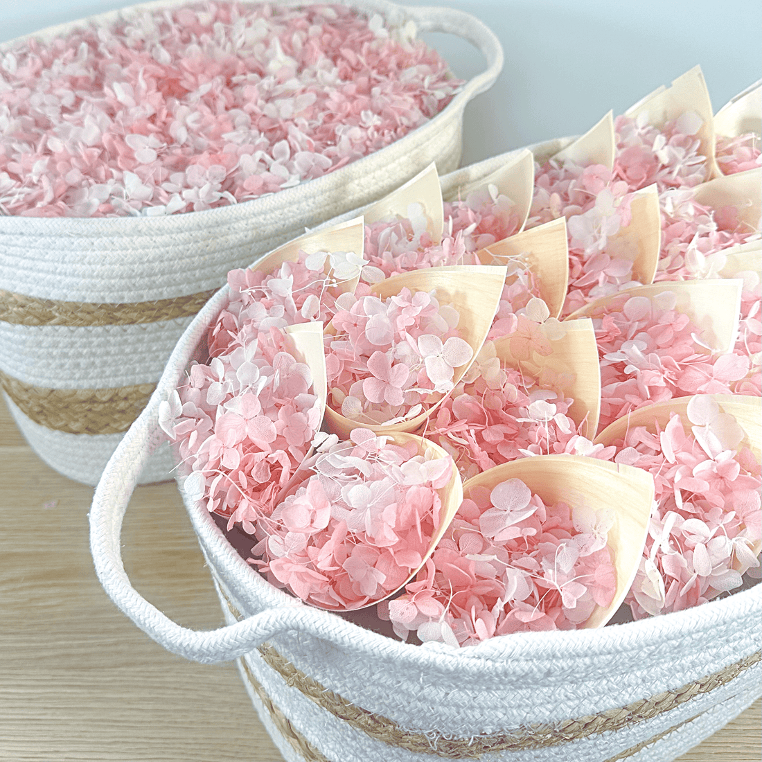 Biodegradable Wedding Confetti – Dried Flower Confetti - Hugs & Kisses - Dried Flower Confetti - The Sprinkle Bar
