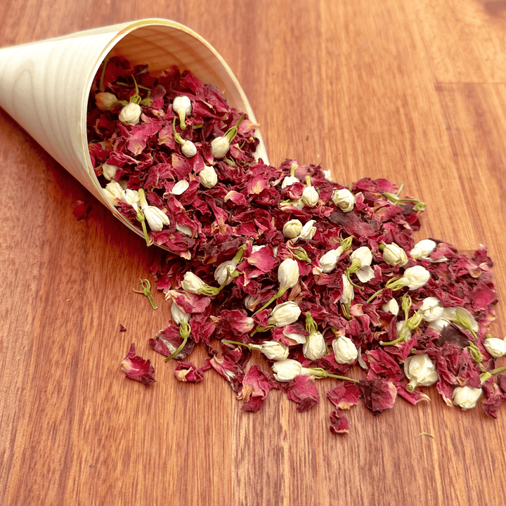 Biodegradable Wedding Confetti – Dried Flower Petal Confetti - Devoted 2U - Dried Flower Confetti - The Sprinkle Bar