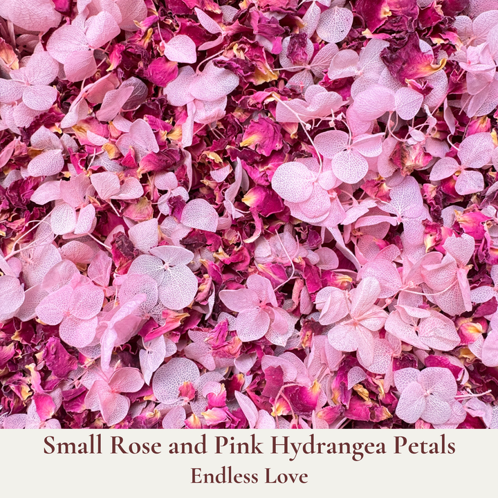 Biodegradable Wedding Confetti – Dried Flower Petal Confetti - Endless Love - Dried Flower Confetti - The Sprinkle Bar
