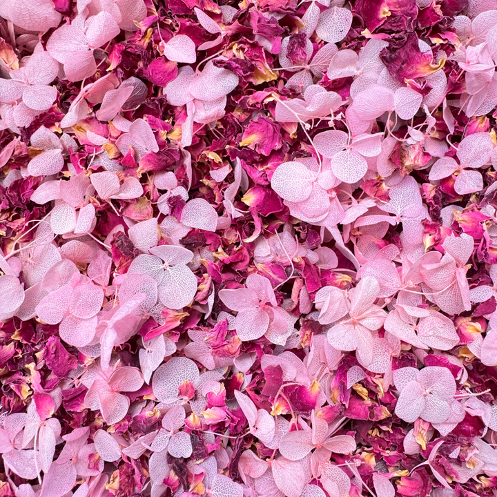 Biodegradable Wedding Confetti – Dried Flower Petal Confetti - Endless Love - Dried Flower Confetti - The Sprinkle Bar