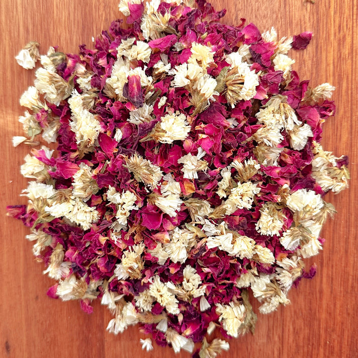 Biodegradable Wedding Confetti – Dried Flower Petal Confetti - Love Blossom - Dried Flower Confetti - The Sprinkle Bar