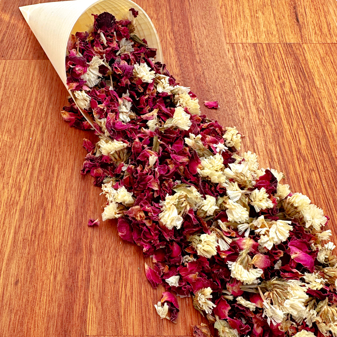 Biodegradable Wedding Confetti – Dried Flower Petal Confetti - Love Blossom - Dried Flower Confetti - The Sprinkle Bar