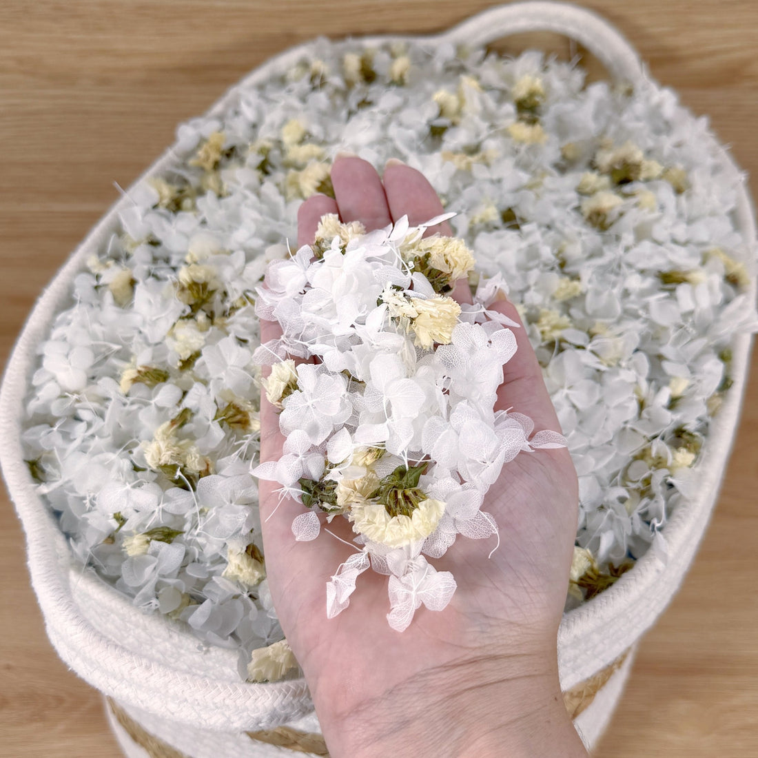 Biodegradable Wedding Confetti - Dried Flower Petal Confetti - Moonlit Kiss - Dried Flower Confetti - The Sprinkle Bar