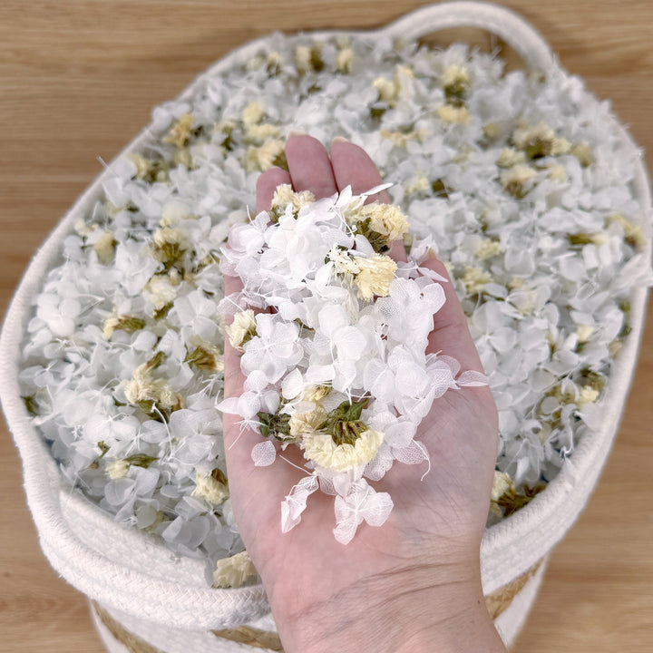 Biodegradable Wedding Confetti - Dried Flower Petal Confetti - Moonlit Kiss - Dried Flower Confetti - The Sprinkle Bar