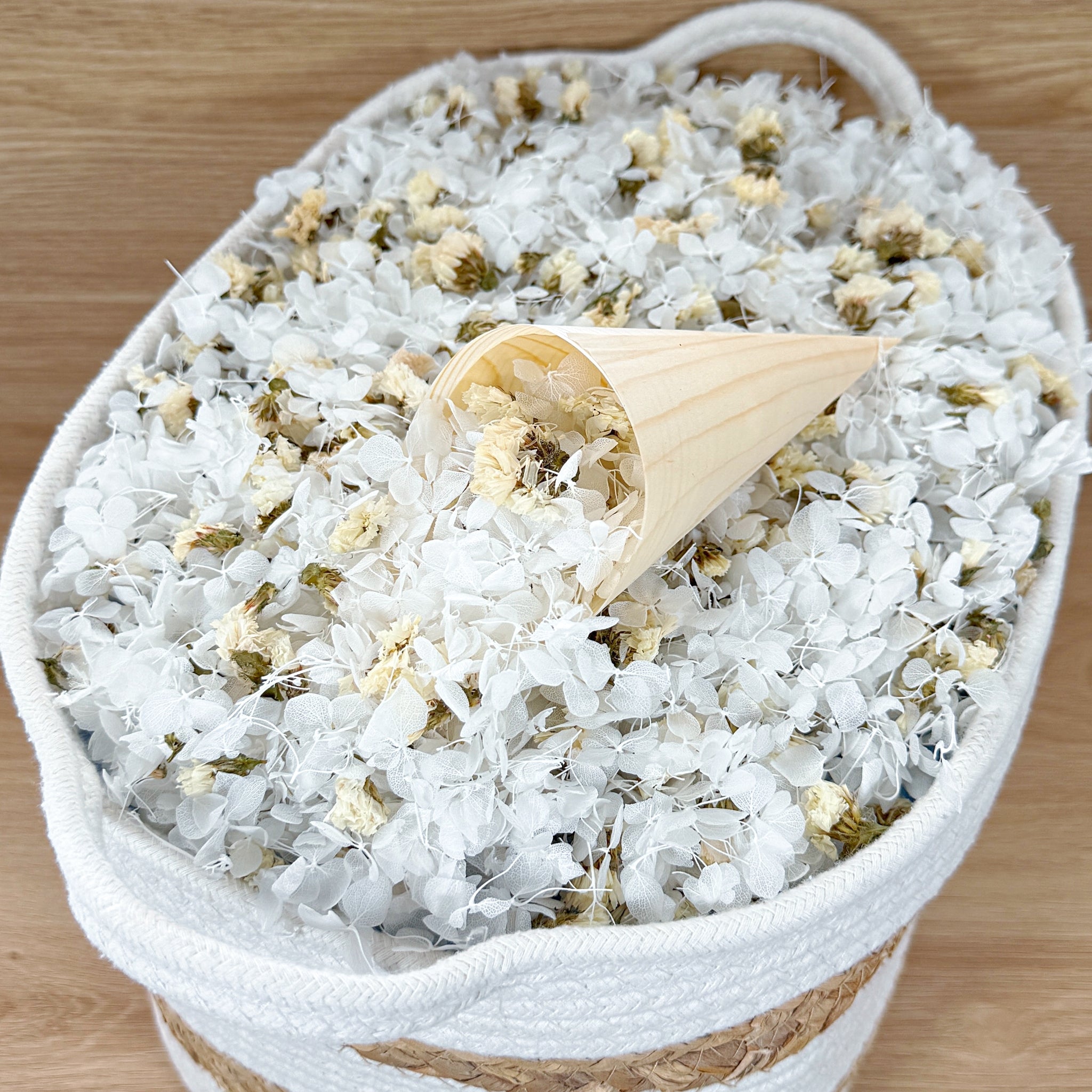 Biodegradable Wedding Confetti - Dried Flower Petal Confetti - Moonlit Kiss - Dried Flower Confetti - The Sprinkle Bar