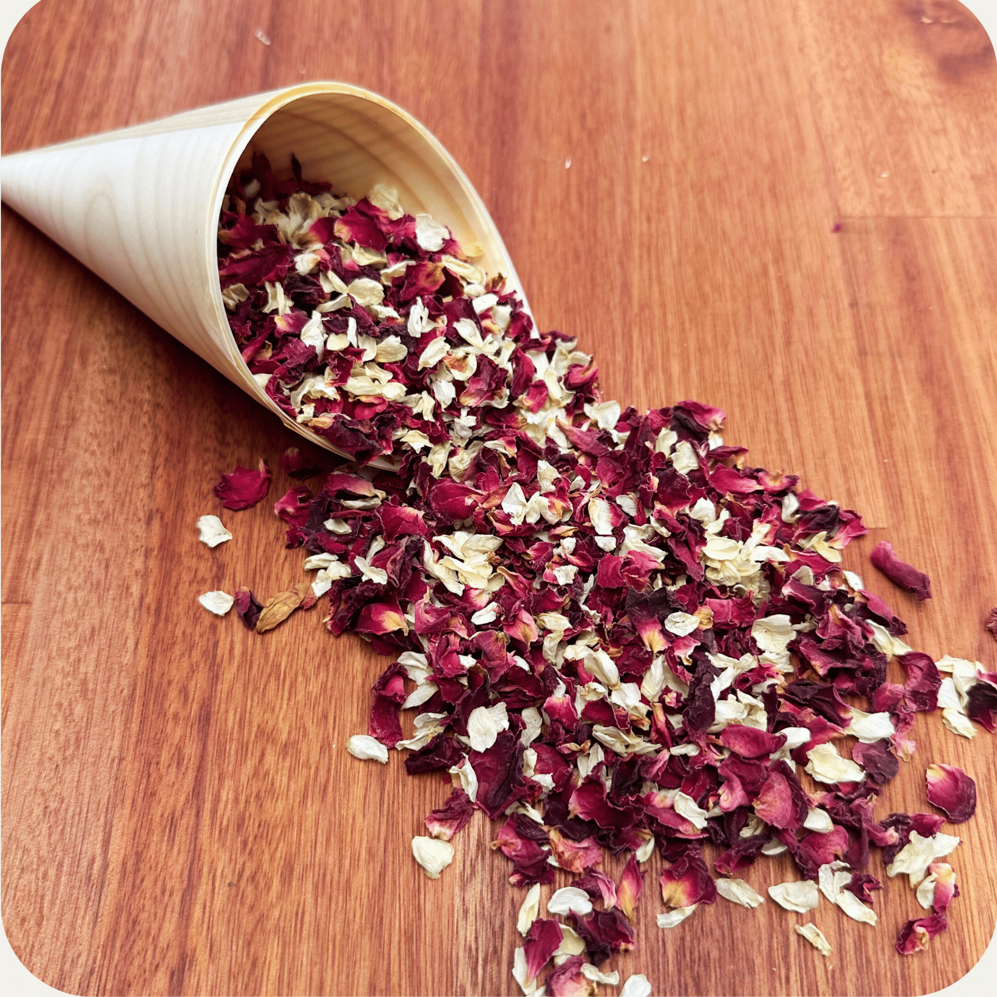 Biodegradable Wedding Confetti - Dried Flower Petal Confetti - Together Forever - Dried Flower Confetti - The Sprinkle Bar