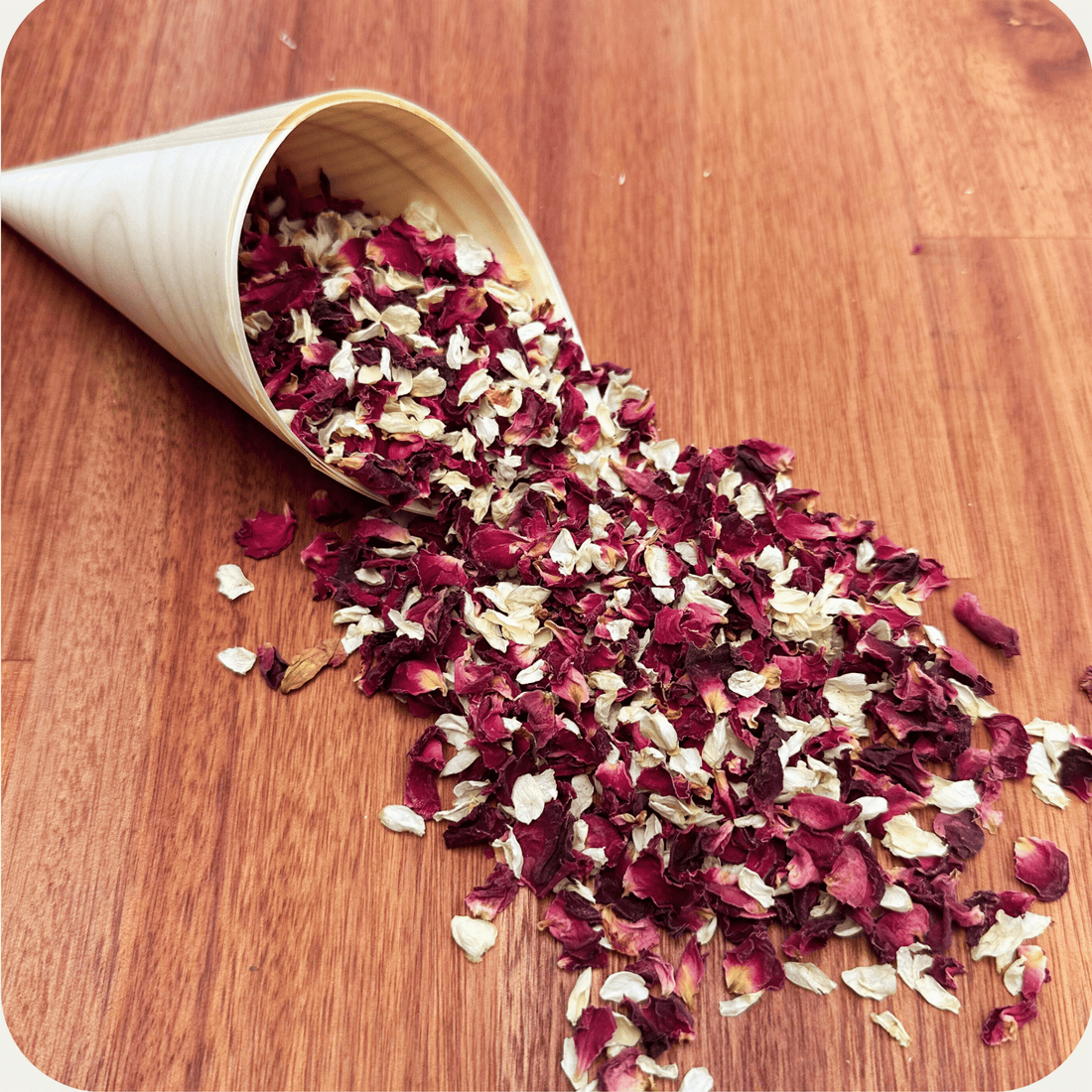 Biodegradable Wedding Confetti - Dried Flower Petal Confetti - Together Forever - Dried Flower Confetti - The Sprinkle Bar