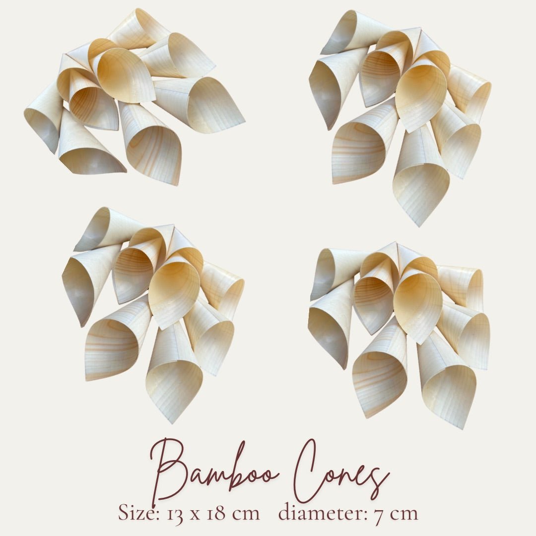 Bulk Wedding Confetti Cones - Biodegradable and Eco Friendly - confetti cones - The Sprinkle Bar