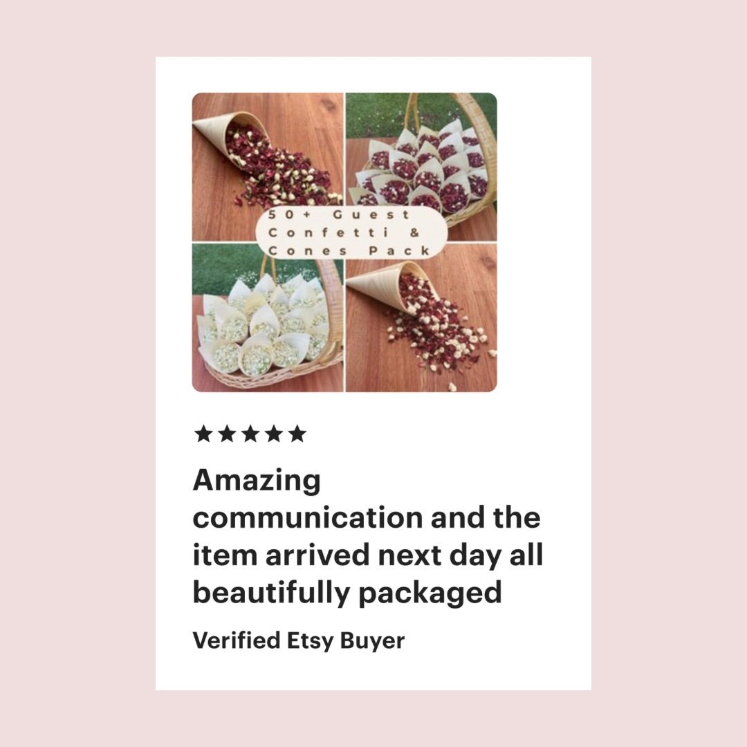 Wedding Confetti Bags Bundle with Stickers - Biodegradable Confetti - Dried Flower Confetti + Bags - The Sprinkle Bar