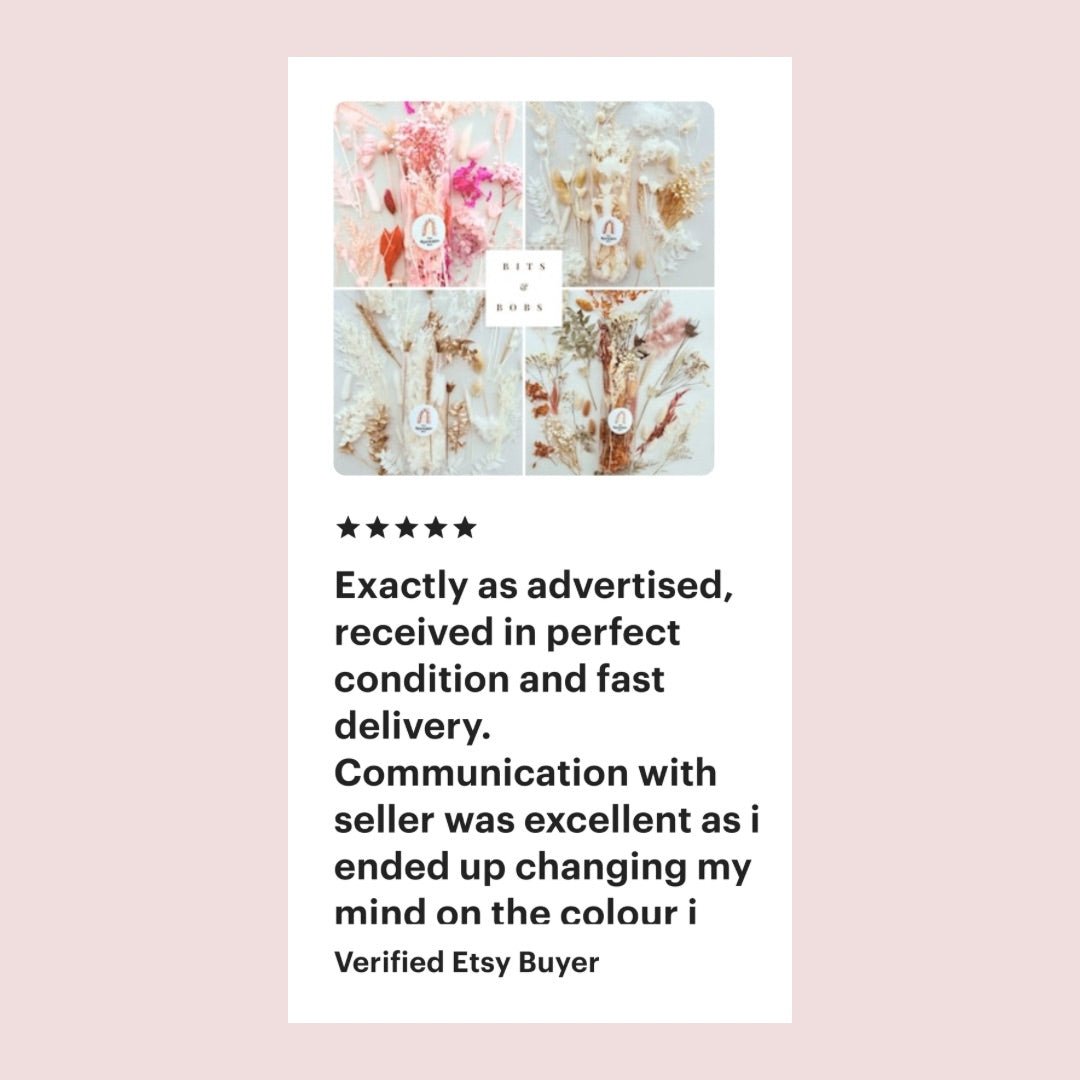 White and Blue Dried Flower Packs - Cake Topper - Real Dried Flowers - Resin Art Flowers - Dried Flowers - The Sprinkle Bar